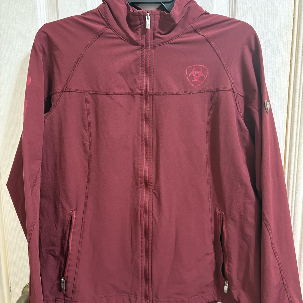 Ariat Deep Red Hooded Jacket